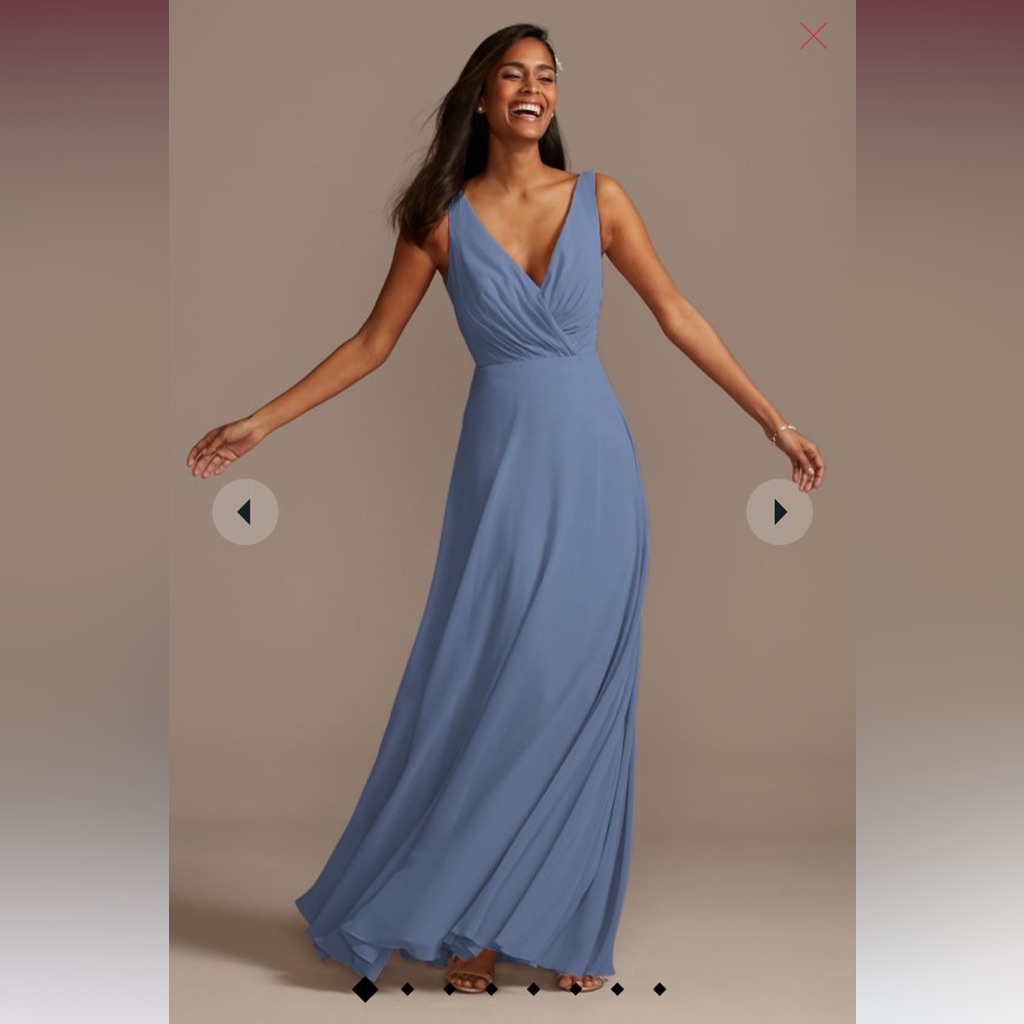 david's bridal dusty blue bridesmaid dress | Dresses | Davids Bridal Style F2228 Steel Best local price for Lifestyle-Spring 2026 Color:Light Blue (SkyBlue)